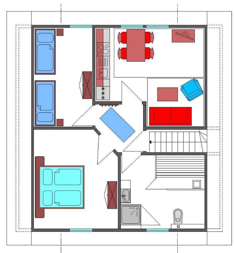 Apartmán Birkmaase 3 Muschelblau Og Zingst Pokoj fotografie